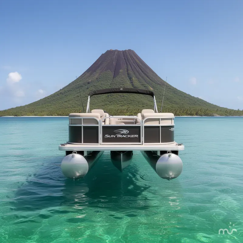 Slide: The Image of Sun Tracker Fishin' Barge 22 DLX 2026 - 3