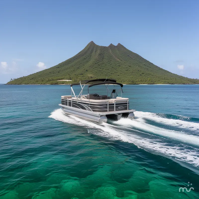 Slide: The Image of Sun Tracker Fishin' Barge 22 DLX 2026 - 4