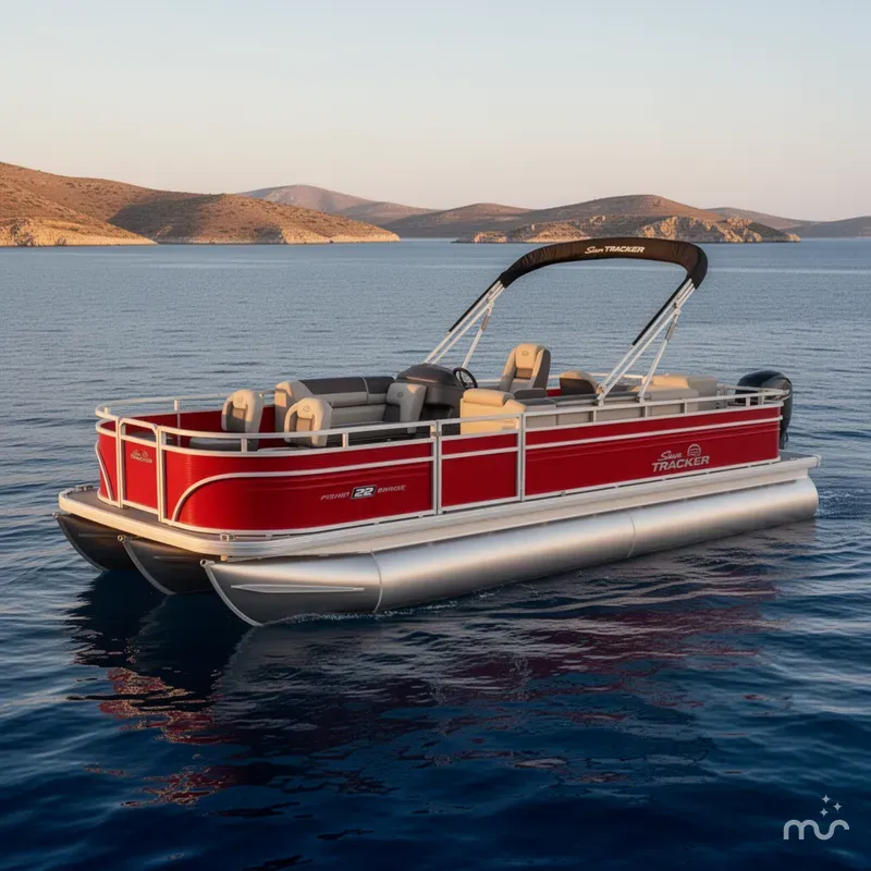 The Image of Sun Tracker Fishin' Barge 22 DLX 2026 - 0