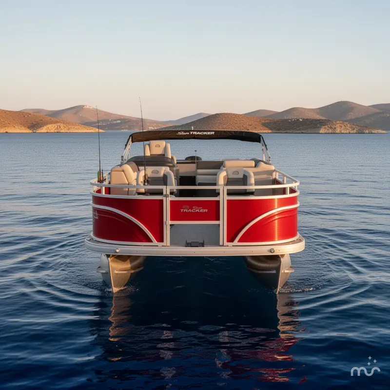 Slide: The Image of Sun Tracker Fishin' Barge 22 DLX 2026 - 3
