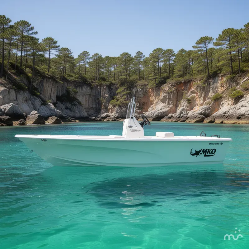 Slide: The Image of Mako 18 Pro Skiff 2026 - 2