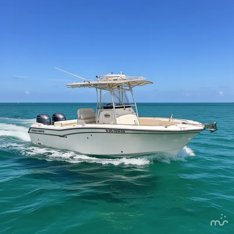 Slide: The Image of Grady-White Fisherman 257 2015 - 0