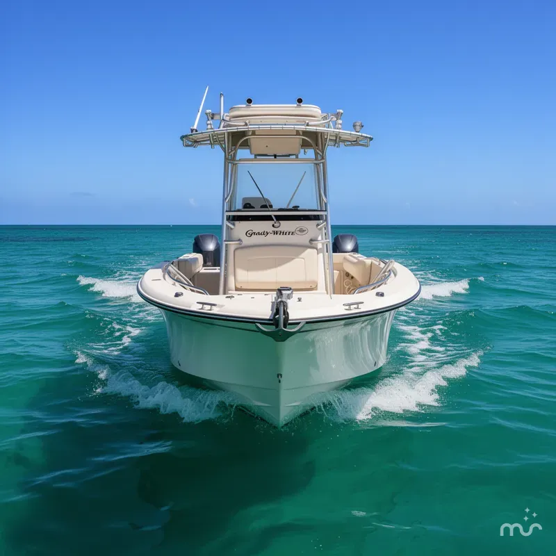 Slide: The Image of Grady-White Fisherman 257 2015 - 1