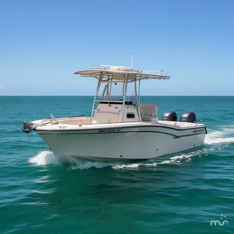 Slide: The Image of Grady-White Fisherman 257 2015 - 2
