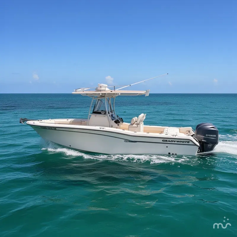 Slide: The Image of Grady-White Fisherman 257 2015 - 4