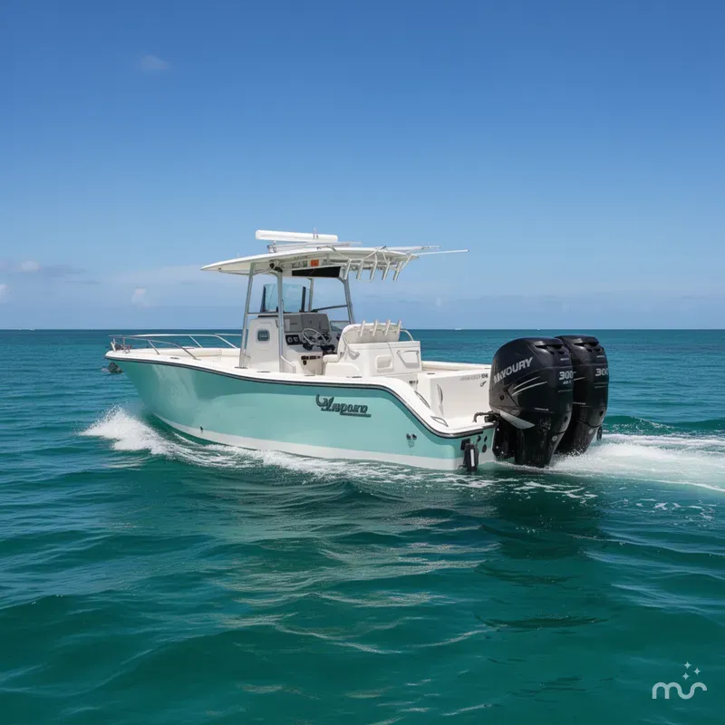 Slide: The Image of Mako 284 Center Console 2014 - 2