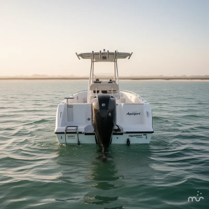 Slide: The Image of Aquasport 2200 Center Console 2023 - 2