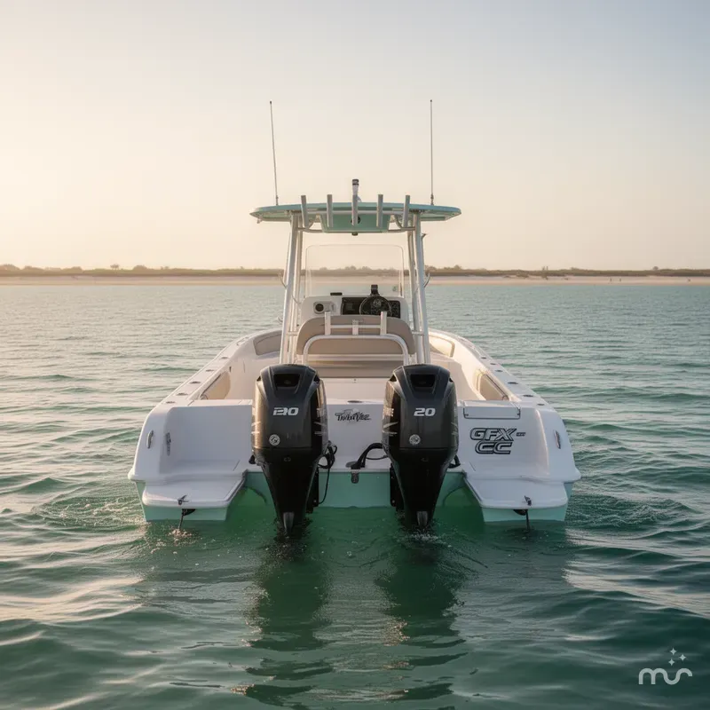 Slide: The Image of Twin Vee 240 GFX CC 2019 - 2