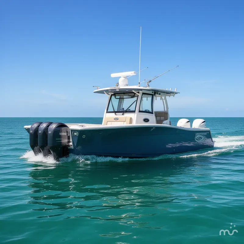 Slide: The Image of Sportsman Open 352 Center Console 2025 - 2