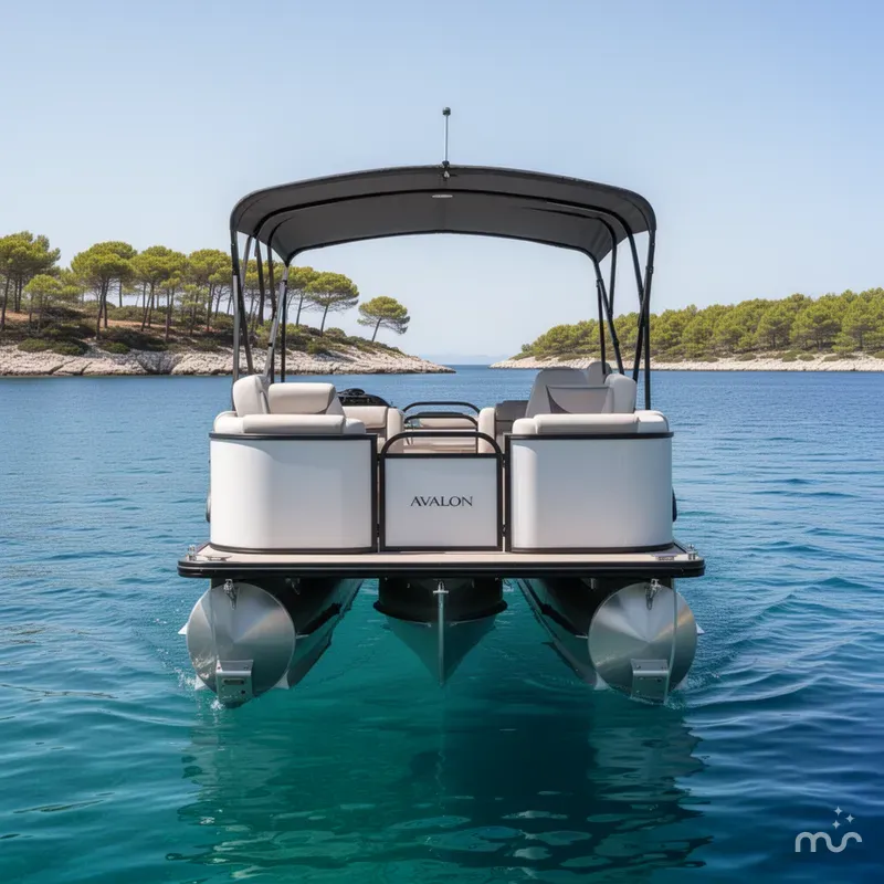 Slide: The Image of Avalon Catalina 23' Quad Lounge Triple-Toon - IN STOCK 2026 - 1