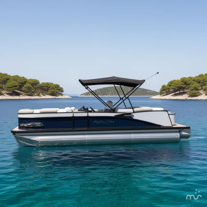 Slide: The Image of Avalon Catalina 23' Quad Lounge Triple-Toon - IN STOCK 2026 - 2