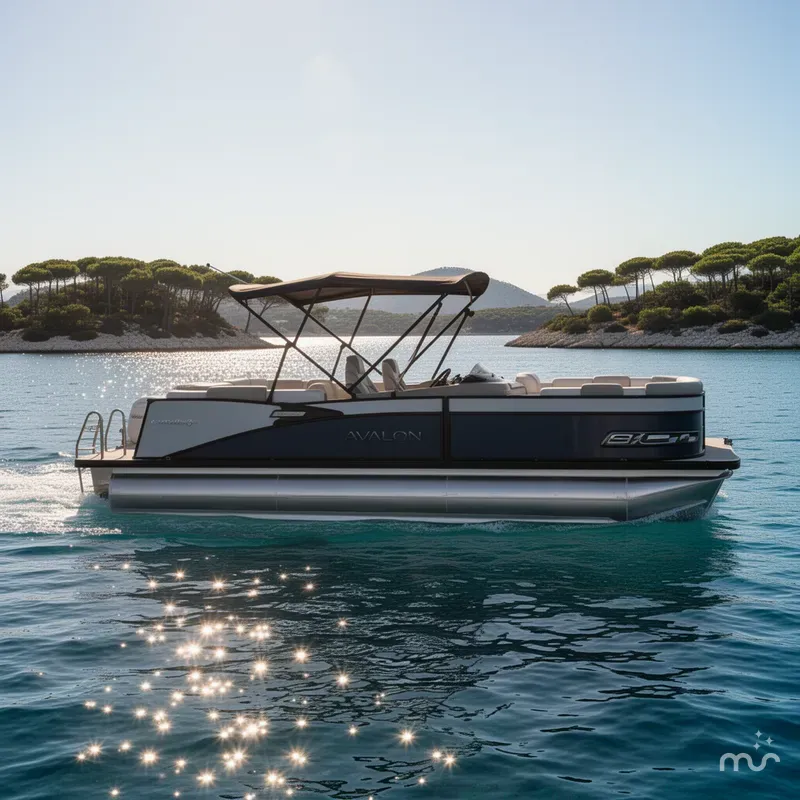 Slide: The Image of Avalon Catalina 23' Quad Lounge Triple-Toon - IN STOCK 2026 - 4