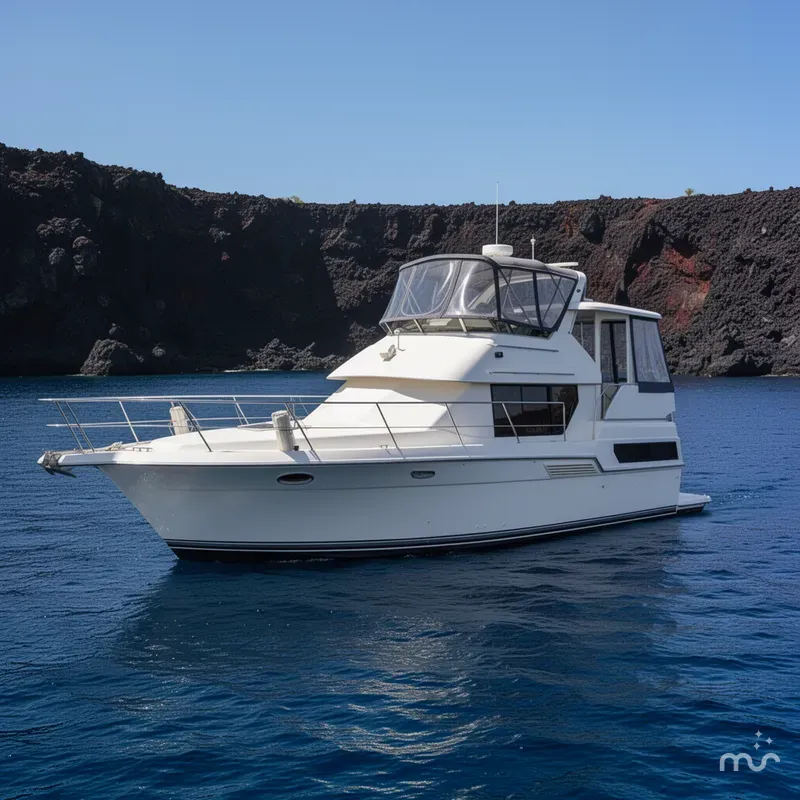 The Image of Carver Yachts 350 Aft Cabin Motor Yacht 1993 - 0