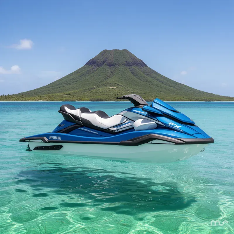 The Image of Yamaha FX CRUISER HO W/AUDIO LAGOON BLUE/WHITE 2026 - 0