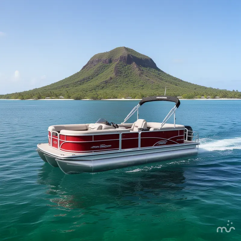 The Image of Sun Tracker Party Barge 22 DLX 2026 - 0