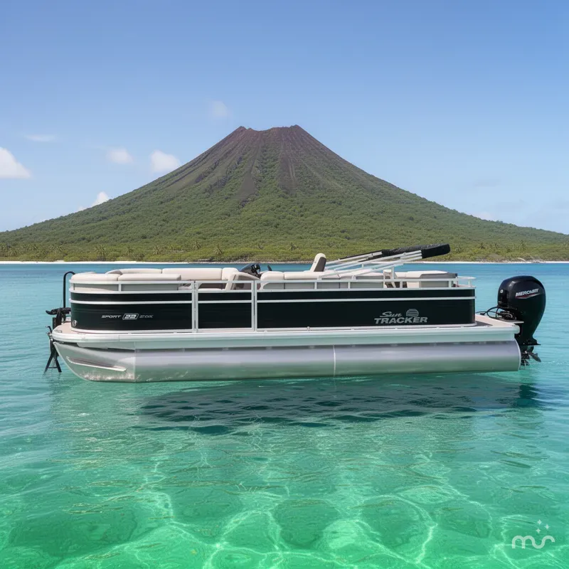 Slide: The Image of Sun Tracker SportFish 22 DLX 2026 - 2