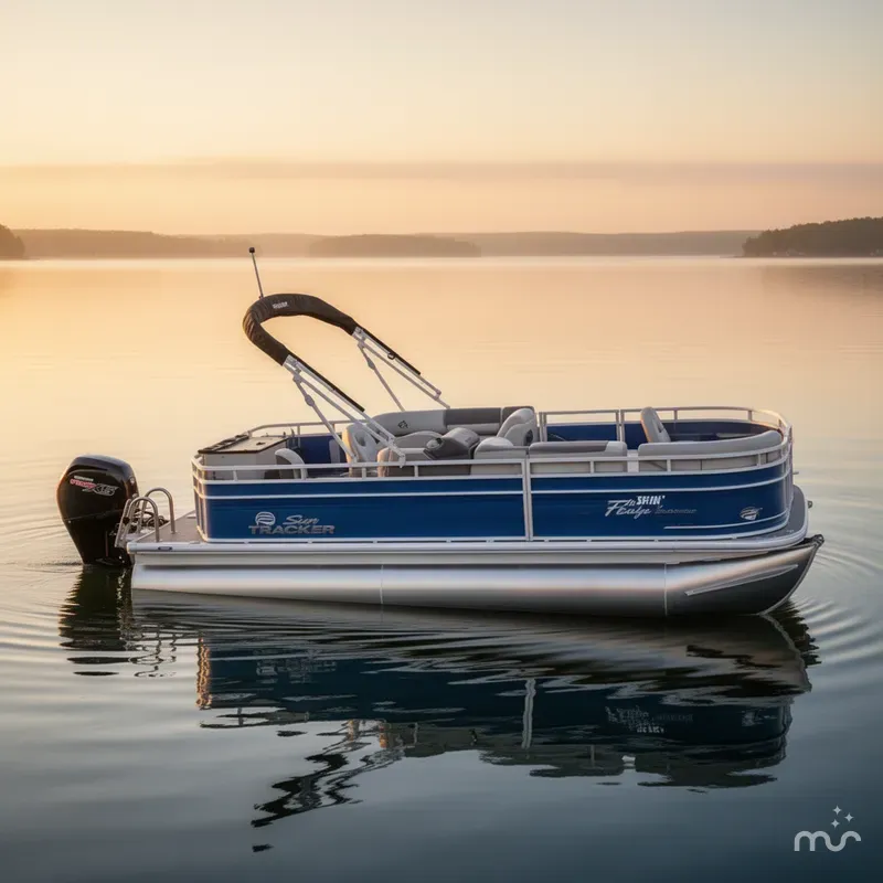 Slide: The Image of Sun Tracker Fishin' Barge 20 DLX 2026 - 0