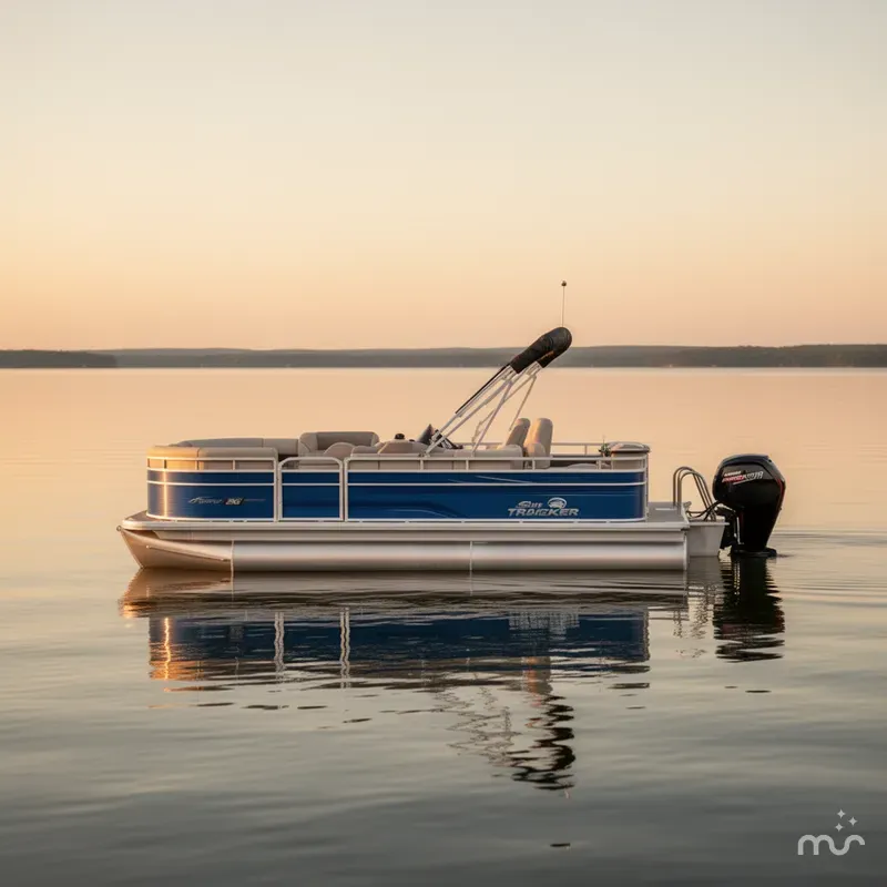 Slide: The Image of Sun Tracker Fishin' Barge 20 DLX 2026 - 1