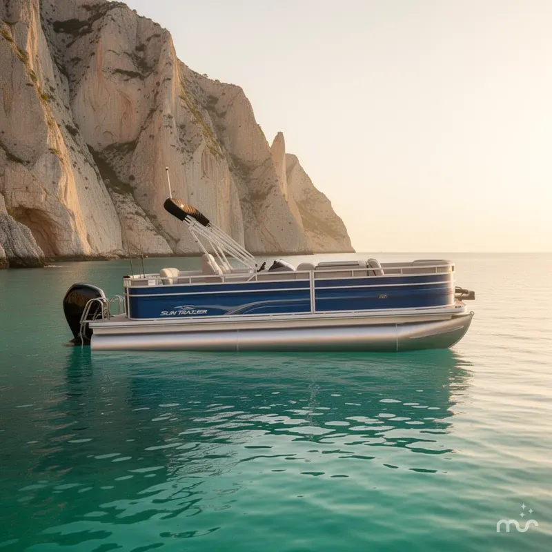 Slide: The Image of Sun Tracker Fishin' Barge 20 DLX 2026 - 2