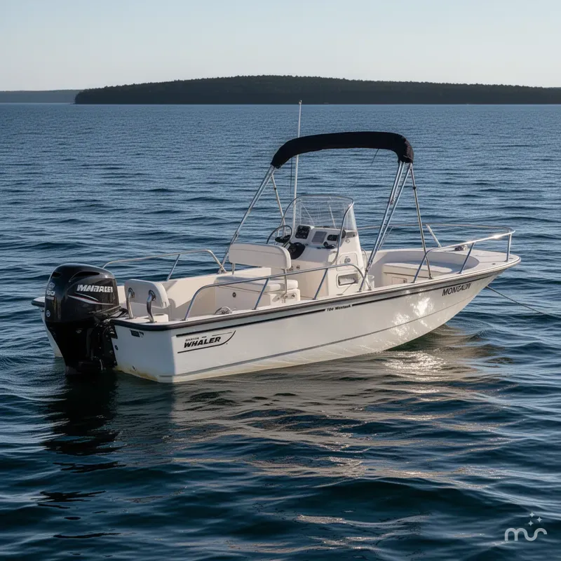 Slide: The Image of Boston Whaler 190 Montauk 2014 - 3