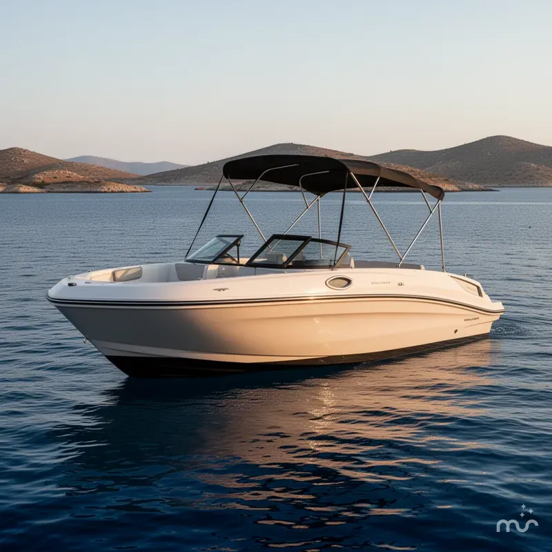 Slide: The Image of Bayliner VR6 Bowrider OB 2022 - 2