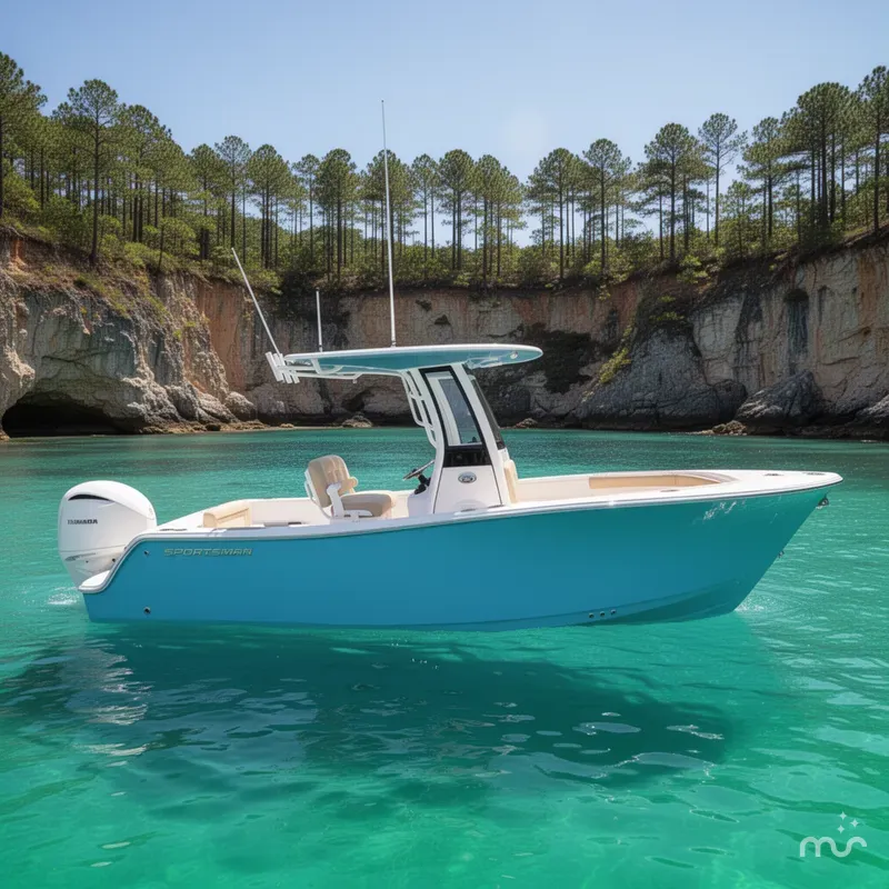 Slide: The Image of Sportsman Open 232 Center Console 2026 - 2