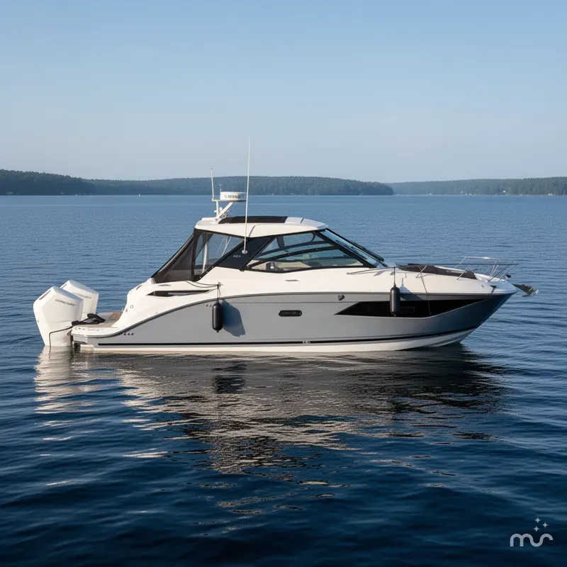 Slide: The Image of Sea Ray Sundancer 320 Outboard 2025 - 0