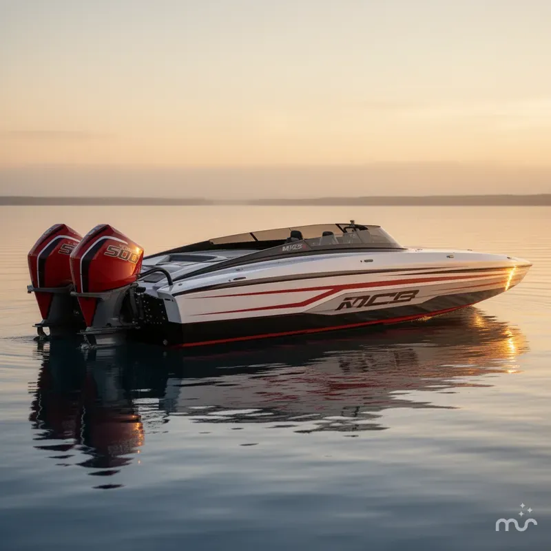 Slide: The Image of Daves Custom Boats M42R 2025 - 2