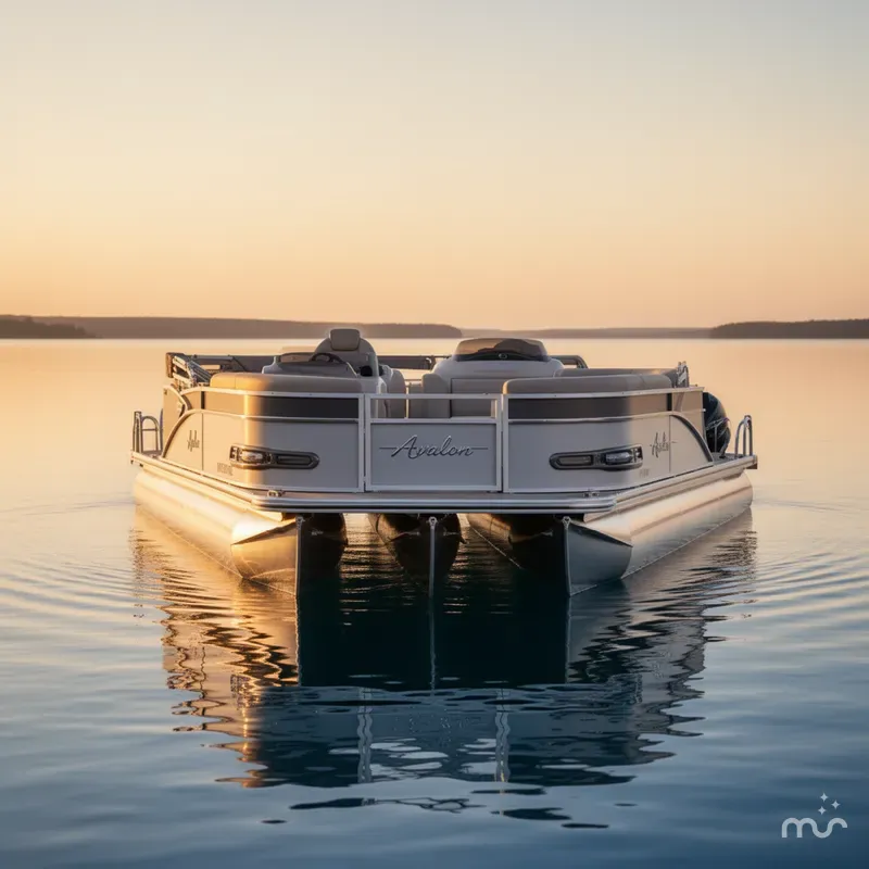 Slide: The Image of Avalon Catalina Rear Lounge - 25' 2023 - 2