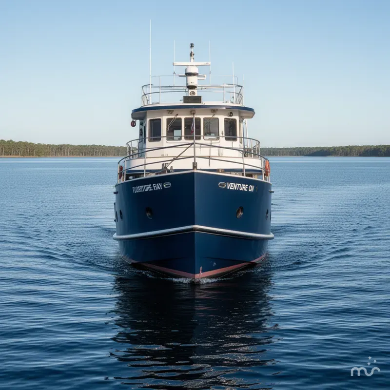Slide: The Image of Florida Bay Coasters 53 Trawler 1991 - 1