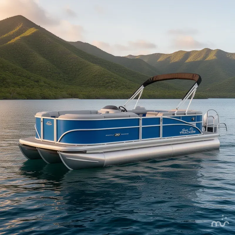 The Image of Sun Tracker Party Barge 20 DLX 2026 - 0