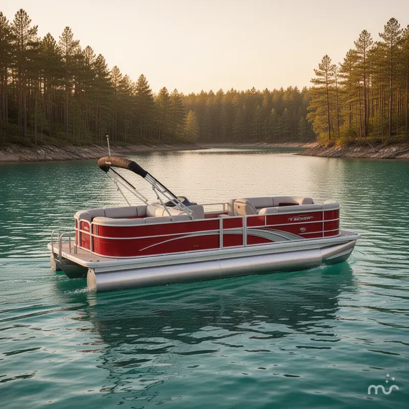 The Image of Sun Tracker Party Barge 22 DLX 2026 - 0
