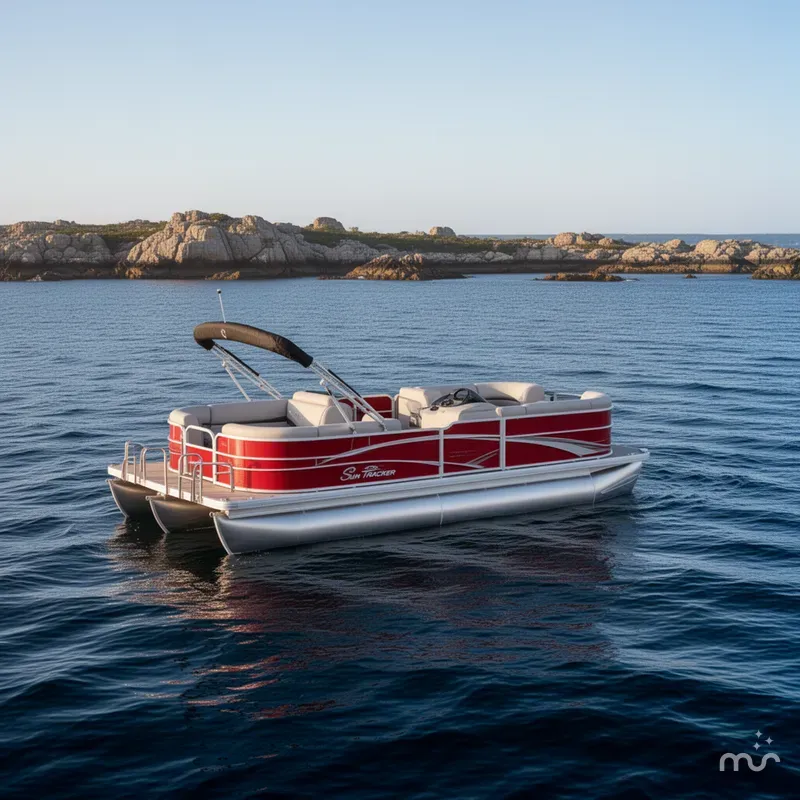 The Image of Sun Tracker Party Barge 22 DLX 2026 - 0