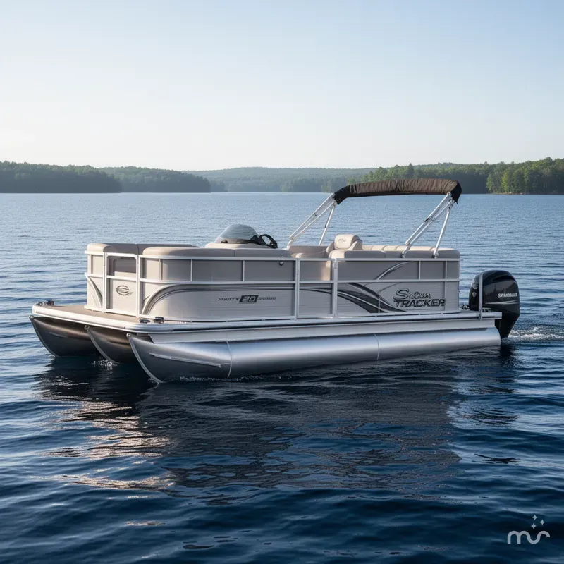 The Image of Sun Tracker Party Barge 20 DLX 2026 - 0