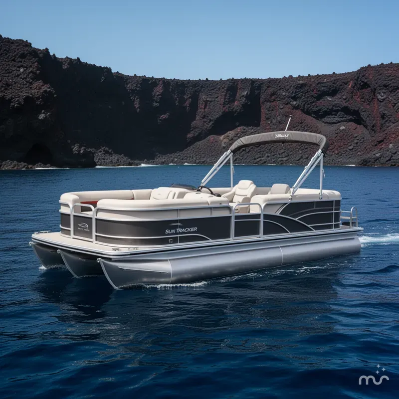 The Image of Sun Tracker Party Barge 22 DLX 2026 - 0