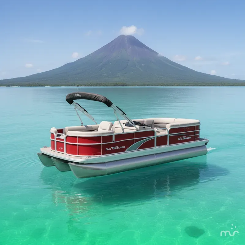 The Image of Sun Tracker Party Barge 18 DLX 2026 - 0