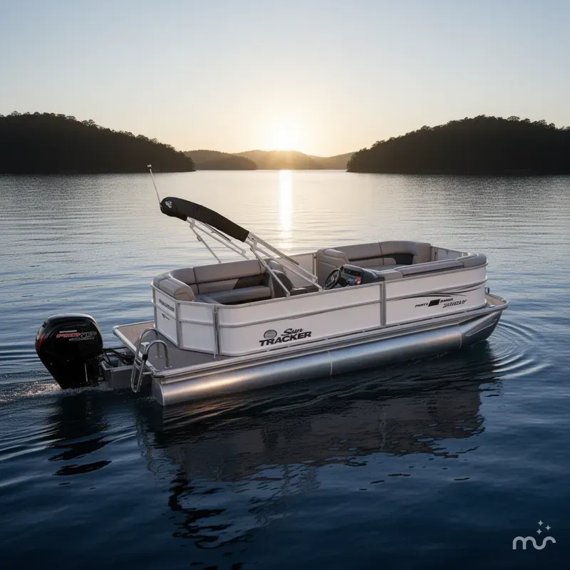 The Image of Sun Tracker Party Barge 20 DLX 2026 - 0