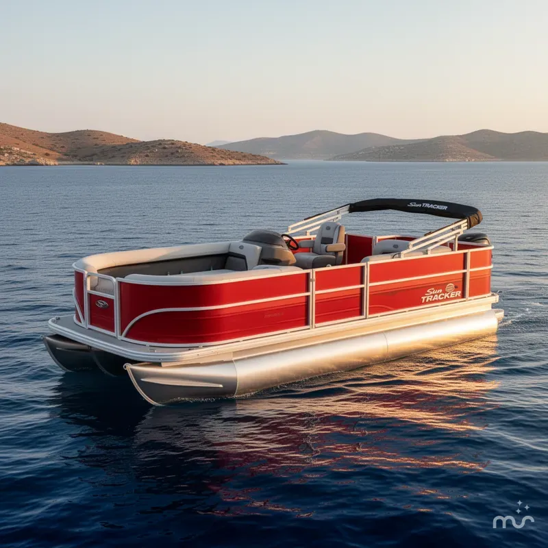 The Image of Sun Tracker Party Barge 18 DLX 2026 - 0