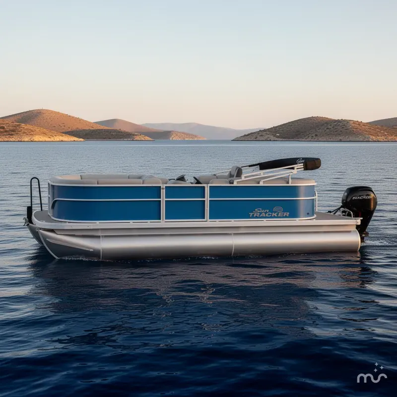 Slide: The Image of Sun Tracker Party Barge 20 DLX 2026 - 2