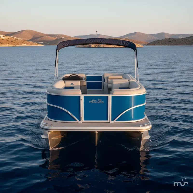 Slide: The Image of Sun Tracker Party Barge 20 DLX 2026 - 3