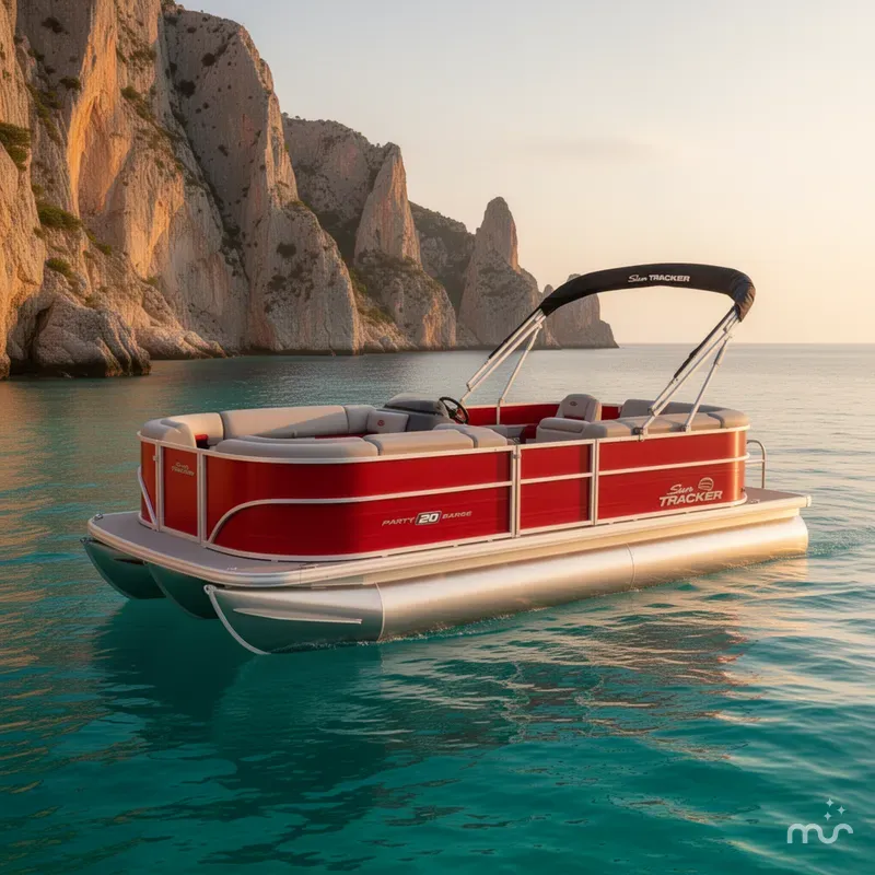 The Image of Sun Tracker Party Barge 20 DLX 2026 - 0