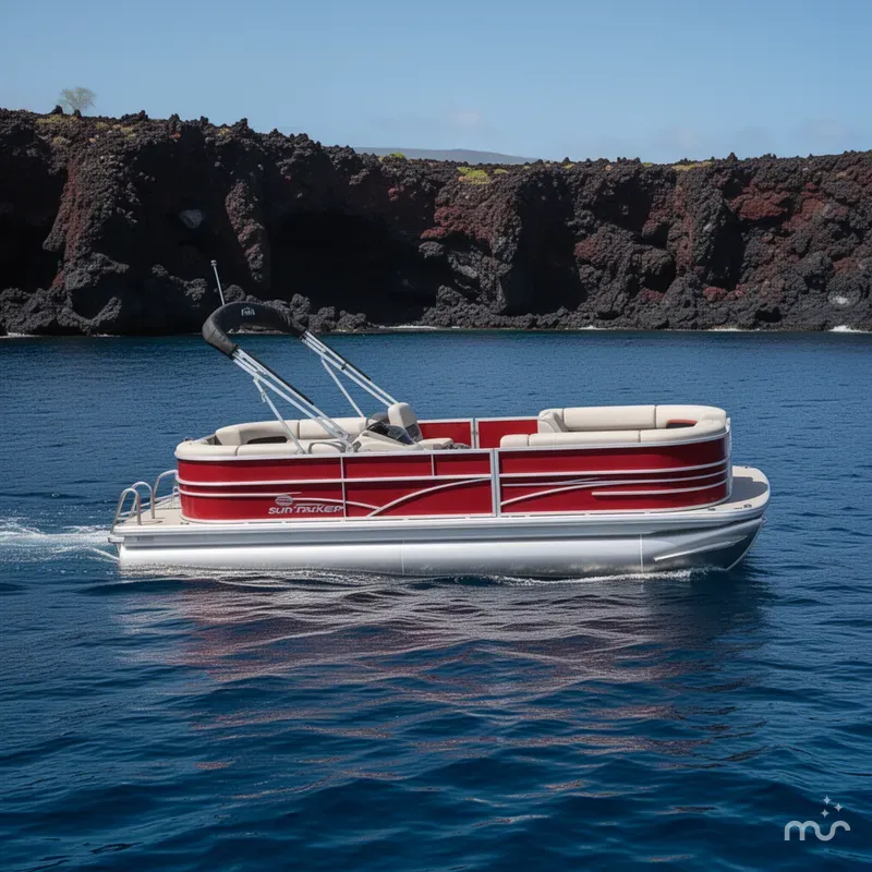 The Image of Sun Tracker Party Barge 22 DLX 2026 - 0