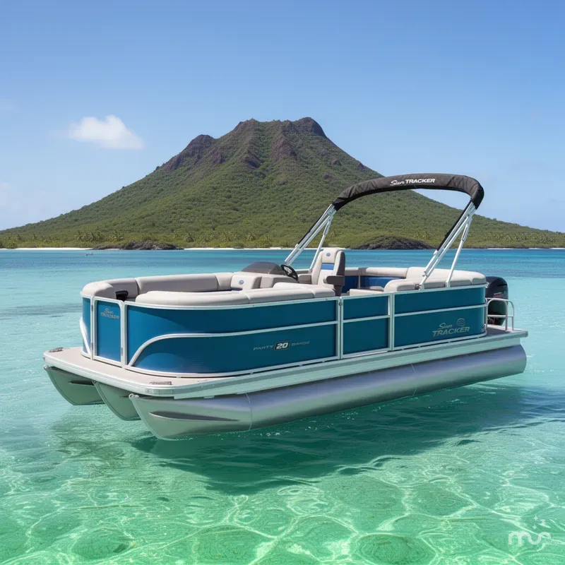The Image of Sun Tracker Party Barge 20 DLX 2026 - 0