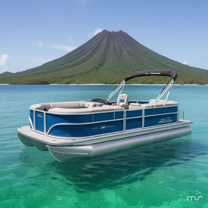 The Image of Sun Tracker Party Barge 20 DLX 2026 - 0
