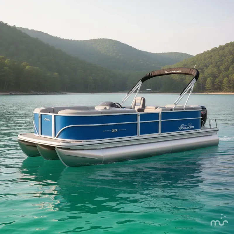 The Image of Sun Tracker Party Barge 20 DLX 2026 - 0