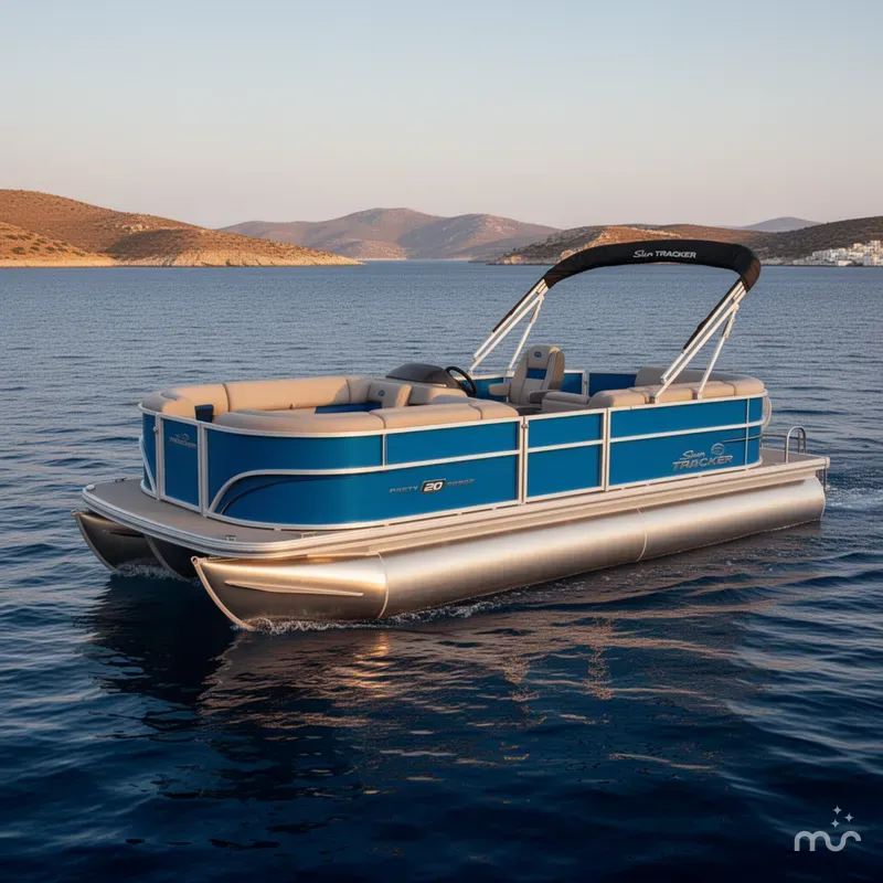 The Image of Sun Tracker Party Barge 20 DLX 2026 - 0