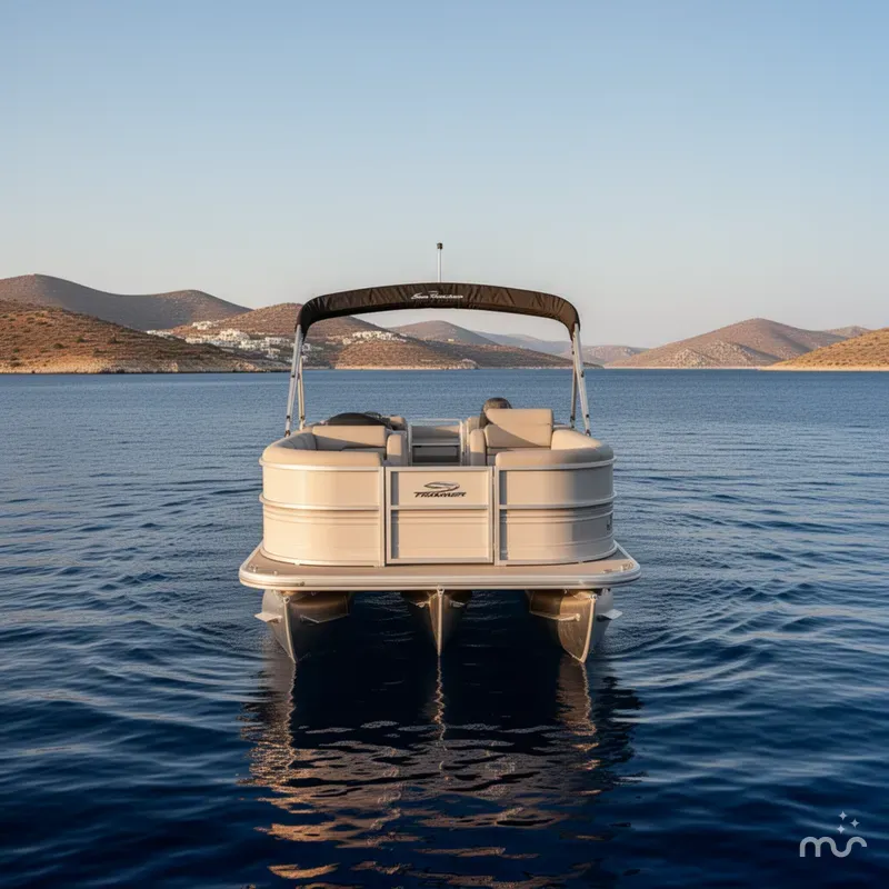 Slide: The Image of Sun Tracker Party Barge 20 DLX 2026 - 3