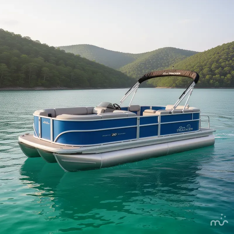 The Image of Sun Tracker Party Barge 20 DLX 2026 - 0