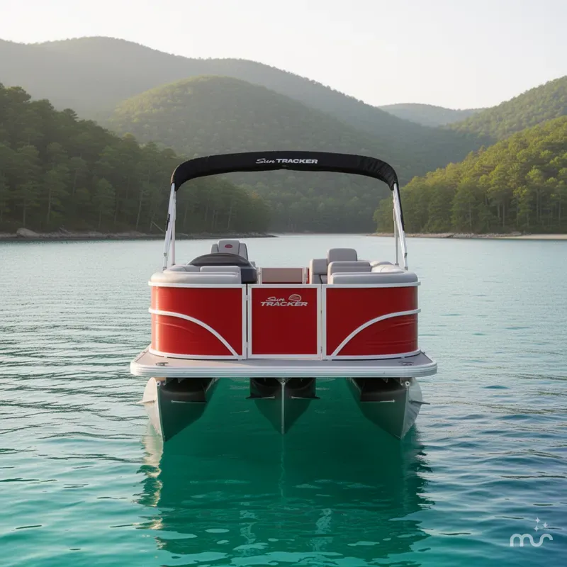 Slide: The Image of Sun Tracker Party Barge 20 DLX 2026 - 3