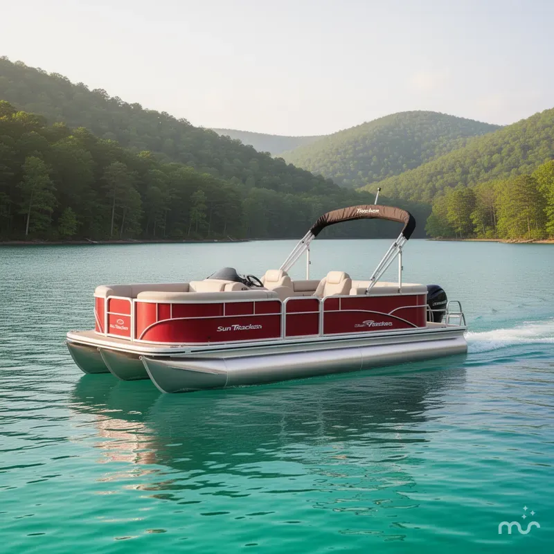 The Image of Sun Tracker Party Barge 22 DLX 2026 - 0